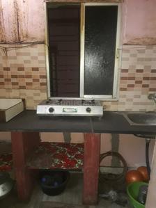 Kitchen Image of 350 Sq.ft 1 BHK Apartment / Flat for rent in Lake Gardens Kolkata for Rs. 7500