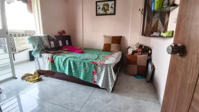 Bedroom Image of 698 Sq.ft 2 BHK Apartment / Flat for rent in Sai Audumbar, Punawale Pune for Rs. 25000