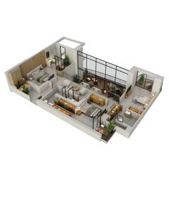 Image of 2304 Sq.ft 3 BHK Apartment / Flat for sale in Venus Capital Heights, Danapur, Patna for Rs. 18440000