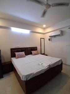 Bedroom Image of 456 Sq.ft 1 BHK Studio for rent in Eternal Manhattan Riviera, Sitapura Jaipur for Rs. 15500