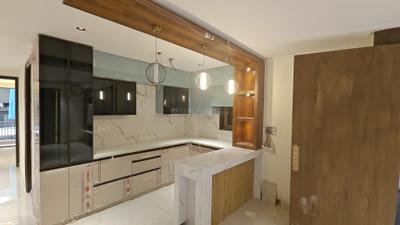 Kitchen Image of 1050 Sq.ft 3 BHK Apartment / Flat for sale in Sultanpur New Delhi for Rs. 8450000