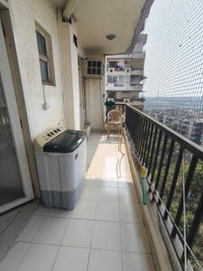 Balcony Image of 853 Sq.ft 2 BHK Apartment / Flat for sale in Aegis Trine Towers, Indirapuram Ghaziabad for Rs. 8200000