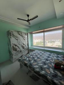 Bedroom Image of 450 Sq.ft 1 BHK Apartment / Flat for rent in Parth Lakeview, Dighe Thane for Rs. 40000
