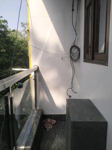 Living Room Image of 450 Sq.ft 1 BHK Builder Floor for rent in Shalimar Bagh New Delhi for Rs. 20000