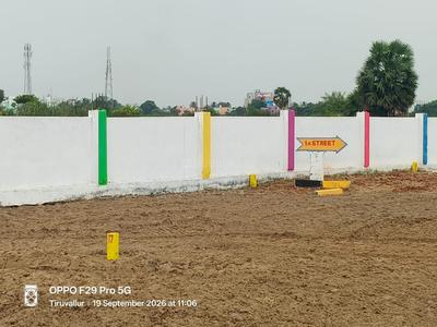 Image of 2400 Sq.ft Residential Plot / Land for sale in Kavaraipettai, Chennai for Rs. 5040000