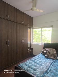 Bedroom Image of 850 Sq.ft 2 BHK Apartment / Flat for rent in SNN Raj Serenity Phase 2, Akshayanagar Bengaluru for Rs. 36000