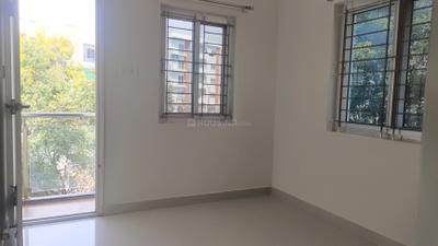 Living Room Image of 650 Sq.ft 1 BHK Builder Floor for rent in Thanisandra Bengaluru for Rs. 18000