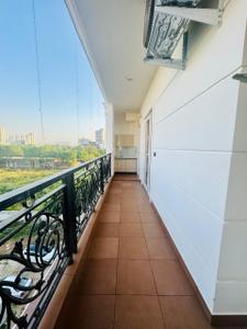 Balcony Image of 1600 Sq.ft 3 BHK Builder Floor for rent in Trehan Luxury Floors 71, Sector 71 Gurgaon for Rs. 42000