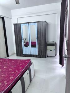 Bedroom Image of 988 Sq.ft 2 BHK Apartment / Flat for rent in Rama Krystal City, Moshi Pune for Rs. 18000