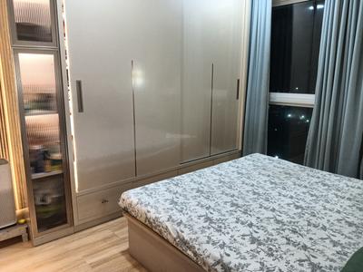 Bedroom Image of 1230 Sq.ft 2 BHK Apartment / Flat for rent in Aurum Q Residences R3, MIDC Industrial Area Navi Mumbai for Rs. 80000
