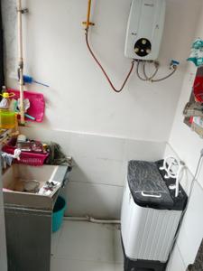 Kitchen Image of 2376 Sq.ft 2 BHK Penthouse for sale in Arise Atlantis, Jagatpur Ahmedabad for Rs. 9200000