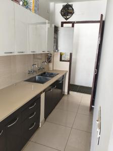 Kitchen Image of 900 Sq.ft 1 RK Builder Floor for rent in Haibowal Kalan Ludhiana for Rs. 12000