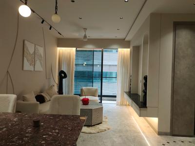 Living Room Image of 2000 Sq.ft 3 BHK Apartment / Flat for sale in Gateway, Santacruz West Mumbai for Rs. 75000000