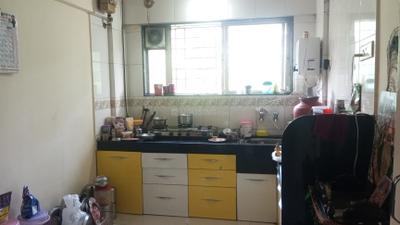 Kitchen Image of 650 Sq.ft 1 BHK Apartment / Flat for rent in Kothrud Pune for Rs. 22000