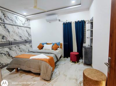 Bedroom Image of 1200 Sq.ft 2 BHK Independent House for rent in Akshita Heights 6, Malkajgiri Secunderabad for Rs. 25500