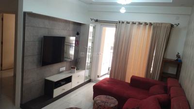 Living Room Image of 1190 Sq.ft 2.5 BHK Apartment / Flat for rent in Sattva Anugraha, Vijayanagar Bengaluru for Rs. 55000