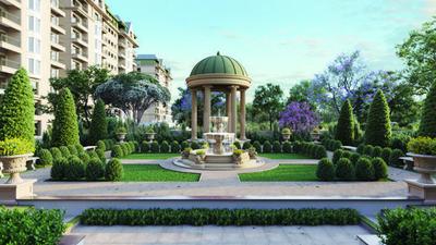 Image of 1821 Sq.ft 3 BHK Apartment / Flat for rent in Sobha Victoria Park, Byrathi, Bengaluru for Rs. 61000