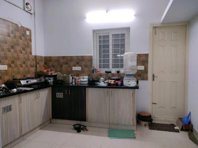 Kitchen Image of 601 Sq.ft 1 BHK Builder Floor for rent in Basavanagar Bengaluru for Rs. 25500