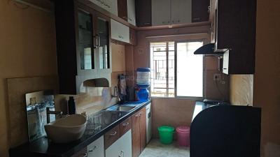 Kitchen Image of 900 Sq.ft 3 BHK Apartment / Flat for sale in Regent Estate, Bijoygarh Kolkata for Rs. 6500000