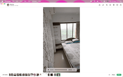 Bedroom Image of 1200 Sq.ft 2 BHK Apartment / Flat for rent in JT JT Stuti Highland, Mughal Sarai Surat for Rs. 25000