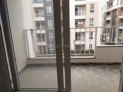 Balcony Image of 1188 Sq.ft 3 BHK Apartment / Flat for sale in Saritha Serene by Saritha Developers, Gunjur Palya Bengaluru for Rs. 13200000