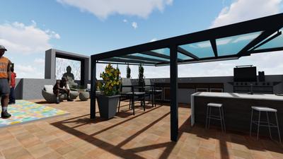 Floor Plan Image of 1250 Sq.ft 2 BHK Apartment / Flat for sale in Anna Nagar Chennai for Rs. 6500000