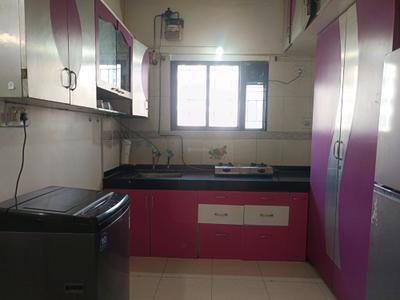 Kitchen Image of 590 Sq.ft 1 BHK Apartment / Flat for sale in Magarpatta Heliconia, Hadapsar Pune for Rs. 7500000