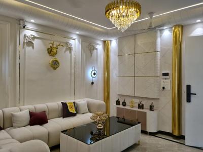 Living Room Image of 900 Sq.ft 3 BHK Apartment / Flat for sale in Hans Builders Floor, Dwarka Mor New Delhi for Rs. 7500000