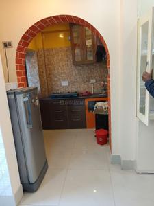 Kitchen Image of 1100 Sq.ft 3 BHK Apartment / Flat for rent in Kalyani Nadia for Rs. 18000