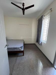 Bedroom Image of 800 Sq.ft 1 BHK Apartment / Flat for rent in Brookefield Bengaluru for Rs. 36000
