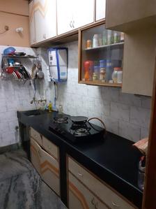 Kitchen Image of 1250 Sq.ft 3 BHK Apartment / Flat for sale in Binayak Apartment, Sinthi Kolkata for Rs. 6500000