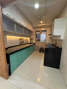 Kitchen Image of 1250 Sq.ft 3 BHK Apartment / Flat for sale in Rajhans Kshitij Aspen Wing C, Vasai West Vasai for Rs. 12000000