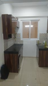 Kitchen Image of 350 Sq.ft 1 RK Apartment / Flat for rent in Urbanrise Revolution One, Padur Chennai for Rs. 20000