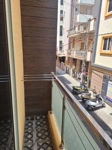 Balcony Image of 550 Sq.ft 1 RK Builder Floor for rent in Hulimavu Bengaluru for Rs. 14000