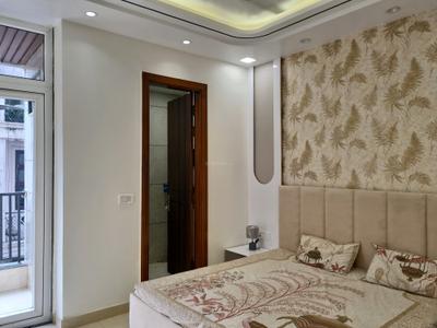 Bedroom Image of 900 Sq.ft 3 BHK Builder Floor for rent in Razapur Khurd New Delhi for Rs. 27000