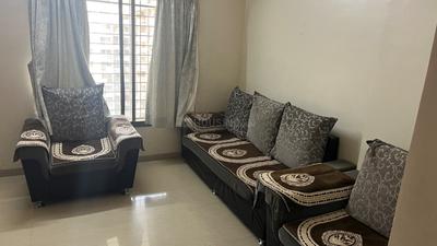 Hall Image of 660 Sq.ft 2.5 BHK Apartment / Flat for rent in ARV Royale, Undri Pune for Rs. 26000