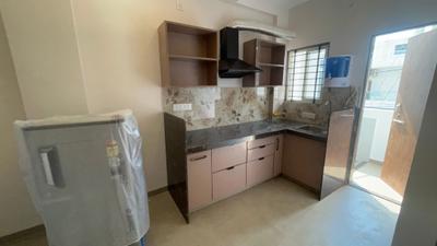 Kitchen Image of 1500 Sq.ft 1 BHK Builder Floor for rent in Scheme No 114 Indore for Rs. 22000