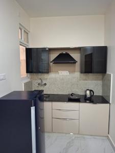 Kitchen Image of 515 Sq.ft 1 RK Apartment / Flat for sale in Jagatpura Jaipur for Rs. 3800000