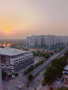 Balcony Image of 1500 Sq.ft 3 BHK Apartment / Flat for rent in Adani Amogha, Shantigram Ahmedabad for Rs. 50000