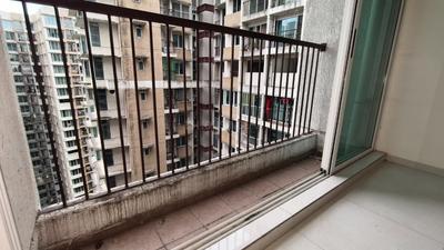 Balcony Image of 900 Sq.ft 1.5 BHK Apartment / Flat for rent in Marathon Nexzone, Panvel Navi Mumbai for Rs. 17500