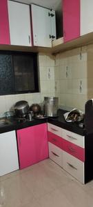 Kitchen Image of 500 Sq.ft 1 BHK Independent House for rent in Wadgaon Sheri Pune for Rs. 15000