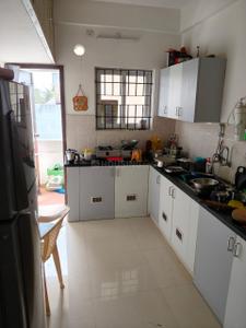 Kitchen Image of 1250 Sq.ft 3 BHK Apartment / Flat for sale in Blucon Pristine, Kolapakkam Chennai for Rs. 11000000