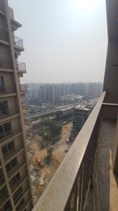 Balcony Image of 1250 Sq.ft 2 BHK Apartment / Flat for rent in Atlanta Sky Deck, Althan Surat for Rs. 20000