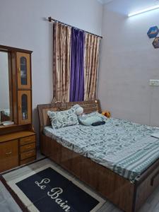 Bedroom Image of 800 Sq.ft 1 BHK Builder Floor for rent in Murlipura Jaipur for Rs. 11000