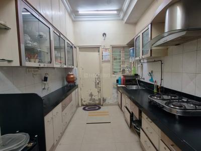Kitchen Image of 2703 Sq.ft 4 BHK Independent House for sale in Ramdev Nagar Ahmedabad for Rs. 37500000