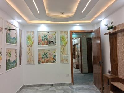 Living Room Image of 600 Sq.ft 2 BHK Builder Floor for rent in Dwarka Mor New Delhi for Rs. 21000