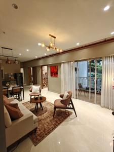 Hall Image of 1006 Sq.ft 2 BHK Apartment / Flat for sale in Shapoorji Pallonji The Canvas Residences, Sewri Mumbai for Rs. 31220000