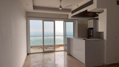 Kitchen Image of 2105 Sq.ft 3 BHK Apartment / Flat for rent in Supertech Supernova, Sector 94 Noida for Rs. 74000
