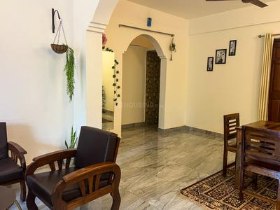Hall Image of 800 Sq.ft 1 BHK Apartment / Flat for rent in Vagator Goa for Rs. 30000