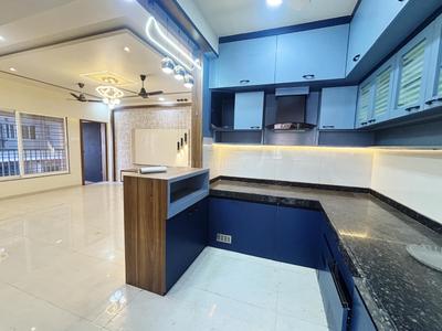 Kitchen Image of 1458 Sq.ft 3 BHK Apartment / Flat for rent in Rajvaibhav Meher Shelter, Dharampeth Nagpur for Rs. 35000